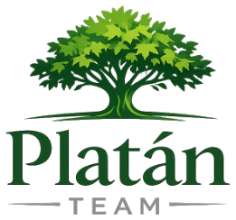 A Platán Team Kft. logója.